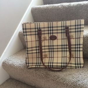 Large Burberry Lookalike Tote/Purse $29